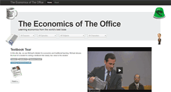 Desktop Screenshot of economicsoftheoffice.com
