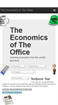 Mobile Screenshot of economicsoftheoffice.com