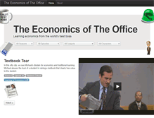 Tablet Screenshot of economicsoftheoffice.com